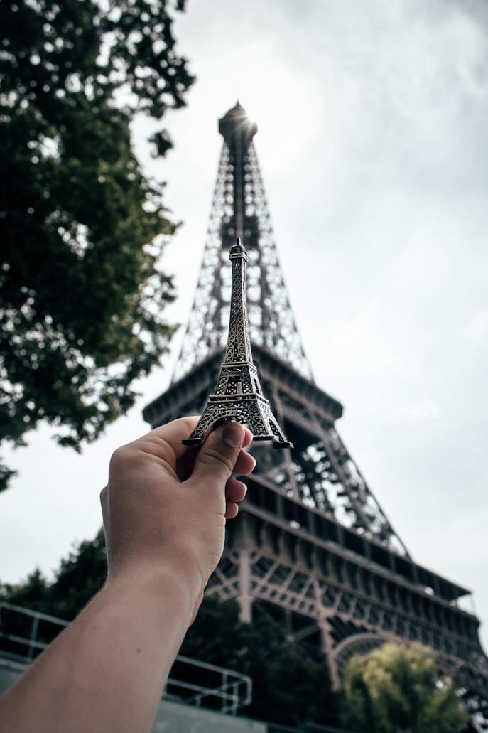 Eiffel Tower Keychain